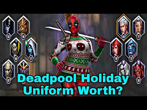 Deadpool Holiday Uniform Worth? 4 Tips On Deadpool Holiday Uniform - Marvel Future Fight