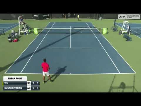 ATP Orlando Challenger: Prajnesh Gunneswaran vs T Wu - Highlights