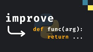 Download the video "5 Ways To Improve Any Function in Python"