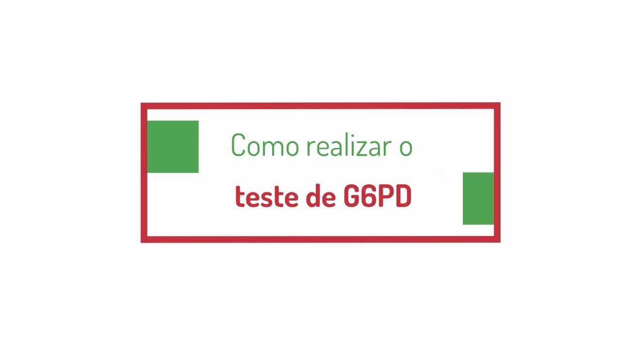 Procedimento G6PD