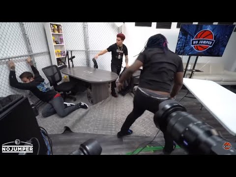 ADAM22 GETS JUMPED BY SADA BABY AND HIS GOON