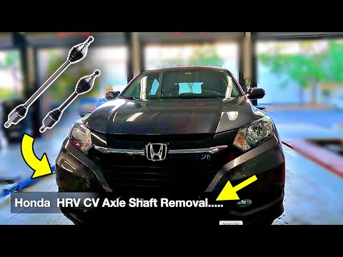 How To | Honda HRV | CV Axle Shaft | Replacement | Removal