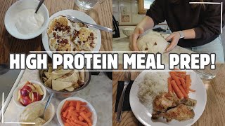 FULL DAY OF FOOD! | HIGH PROTEIN MEALS & SNACKS