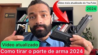 Como tirar o porte de arma em 2024 ? O vídeo mais atualizado do YouTube sobre porte de arma 2024!