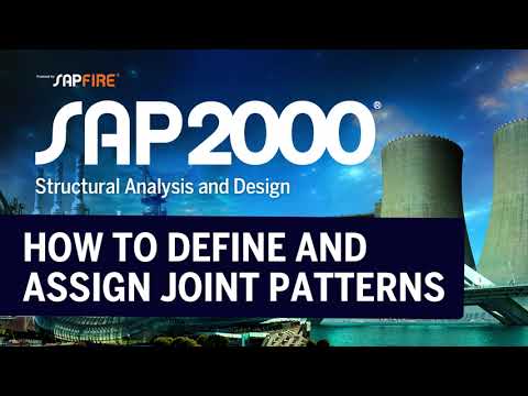 Define and Assign Joint Patterns in SAP2000