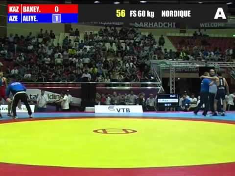 WORLD CUP BAKU 2012 HACI ALIYEV VS KAZAKISTA BAKIYEV 60 KQ