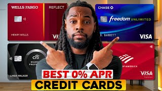 BEST 0% APR Credit Cards | For Large Purchases Or Paying Off