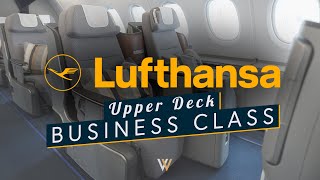Lufthansa 747-400 Upper Deck Business Class