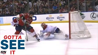 GOTTA SEE IT: Aleksander Barkov Goes Between The Legs For Potential Goal Of the Year