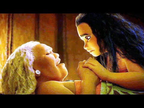 Gramma Tala Gives Moana the Heart of Te Fiti Scene | MOANA (2016) Movie CLIP HD