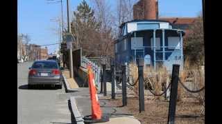 preview picture of video 'Urban Options Boston MA East Boston Greenway Part 3 Blue Caboose.'