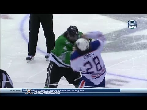 Ryan Jones vs Brenden Dillon Jan 14, 2014