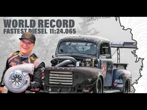 Pikes Peak Hill Climb Diesel World Record | Chuckles Garage | Garrett - Advancing Motion