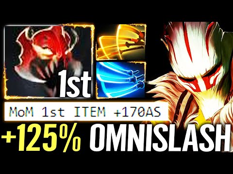 🔥 MoM 1st ITEM +125% Omnislash Power — NEW META Juggernaut Strongest Sword Carry Dota 2 Pro