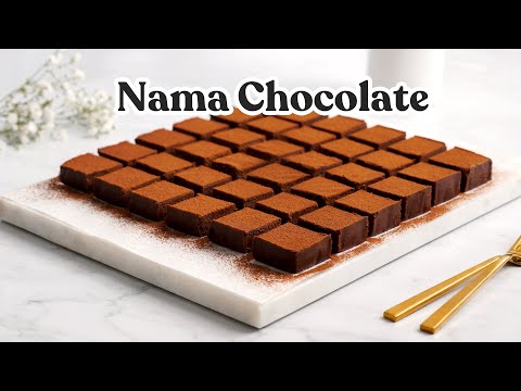 Failproof Nama Chocolate recipe 🍫 (Royce Copycat)