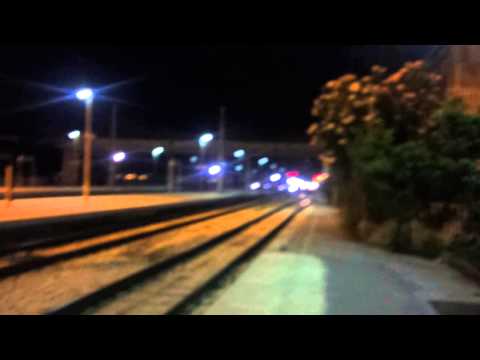 20140811 Inversione locomotore E402A ICN 35374 ROMA TRIESTE a Falconara Marittima