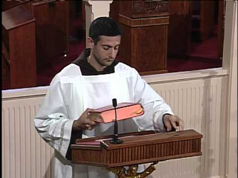 Homily 2012-09-16 - Fr Patrick Mary MFVA - Twenty-Fourth Sunday in Ordinary Time.