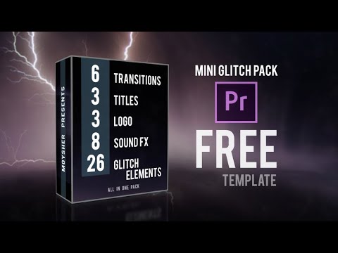 Mini Glitch Pack Free Premiere Pro Templates