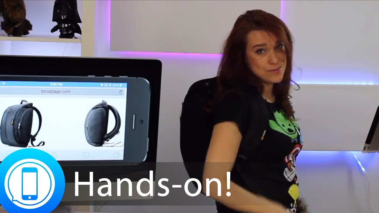 booq Boa squeeze bag hands-on! - YouTube