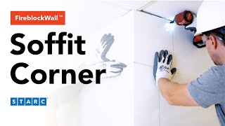 FireblockWall Soffit Corner