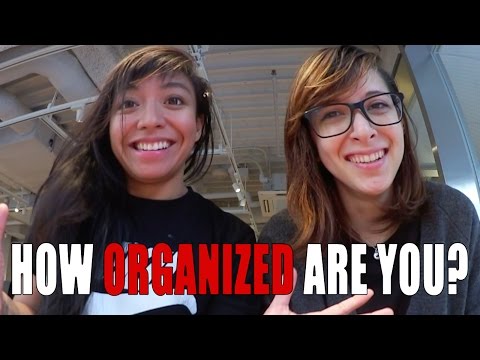 整理整頓してる？How Organized Are You?