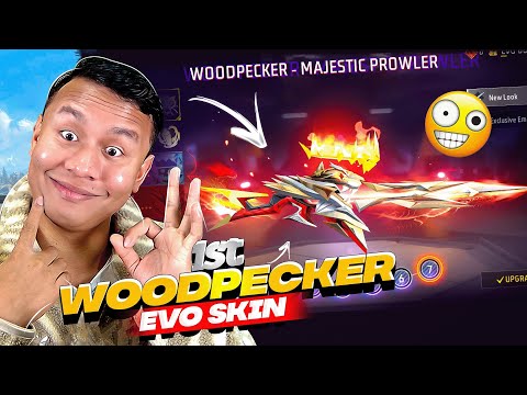 First Time Evo Woodpecker Lvl 7 Solo Vs Squad Gameplay 🔥 Tonde Gamer - Free Fire Max
