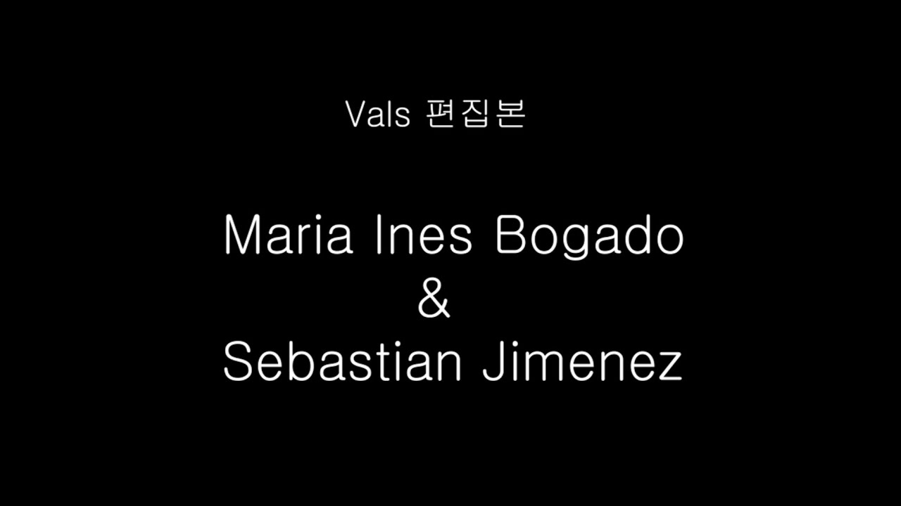 Tango VALS performed Maria Ines Bogado & Sebastian Jimenez