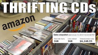 How I Sell Over $6000 a Year of CDs on Amazon FBA | Thrifting
