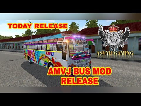 AMVJ BUS MOD RELEASE @spottravelling5041  & REVIEW @asvmjgaming