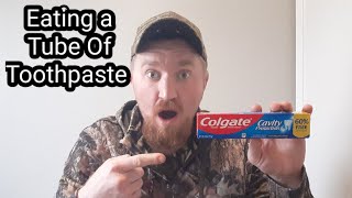 Eating a Tube of Toothpaste