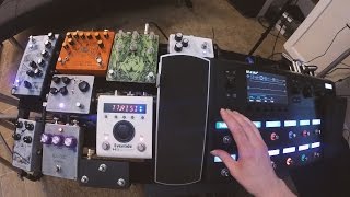 Pedal Board Breakdown: Integrating Line 6 Helix, Eventide H9, Analog Pedals and MIDI
