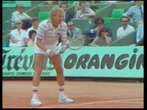 French Open 1982 QF - Mats Wilander v Vitas Gerulaitis