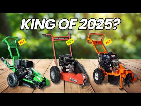5 Best Gas Powered Stump Grinders- WINNERS of 2025 🏆👌