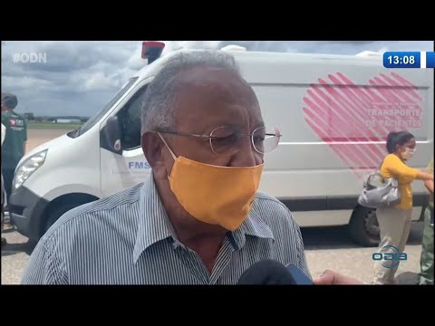 Prefeito de Teresina recepciona pacientes de Covid-19 transferidos de Manaus 15 01 2021