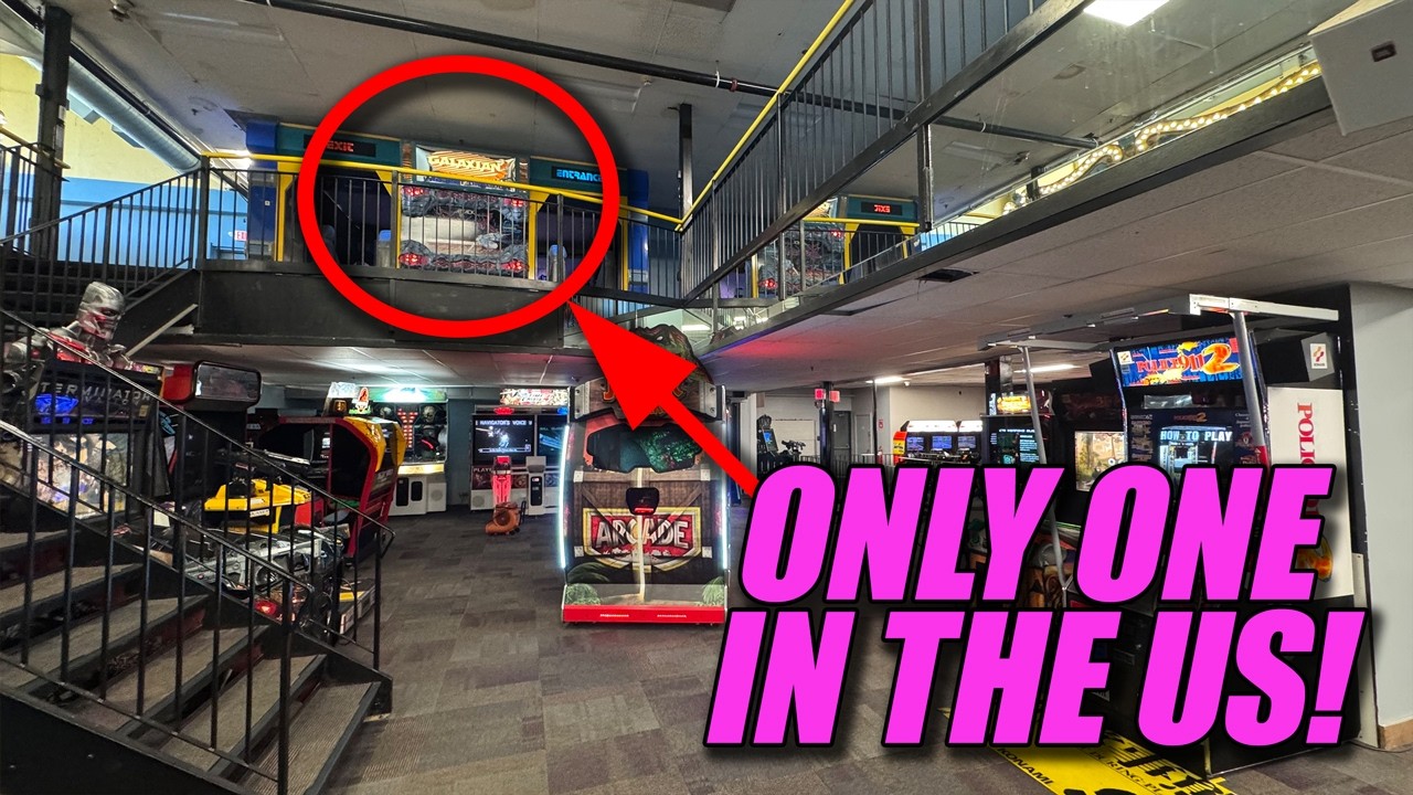 Finding THE RAREST 90's arcade game!! Fun World arcade tour (Nashua NH), new May 2025 4K walkthrough