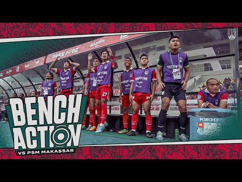 Bench Action | PERSIS Solo vs PSM | Stadion Manahan Solo