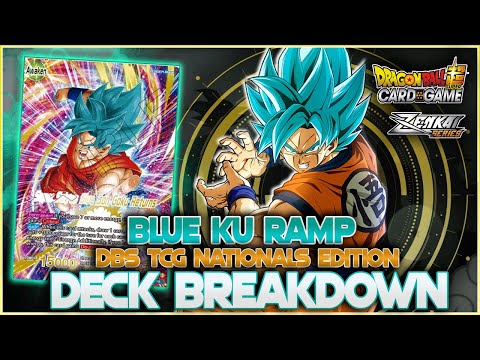 We Took Blue Ramp Ku to Nationals! Was it Worth? | (U) Blue Ku Ramp Deck Profile | DBS TCG