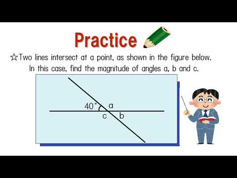 中2＿平行線と角の性質英語版