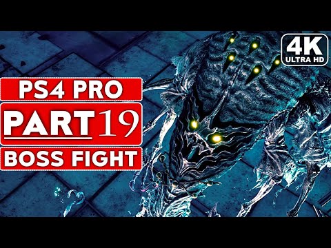 FINAL FANTASY 7 REMAKE Gameplay Walkthrough Part 19 GHOUL BOSS FIGHT [4K PS4 PRO] No Commentary