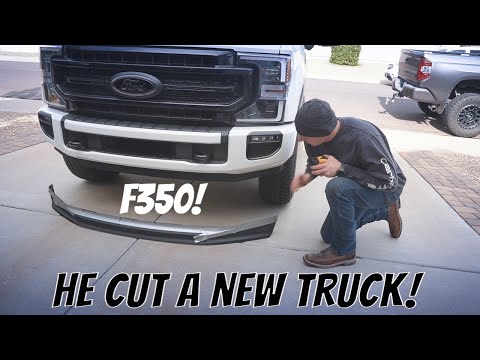 Do not buy Ford Tremor Valance! Modify your current air damn instead.