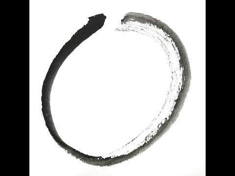 Creating the Profound Beauty of Ensō, a Japanese Zen Circle