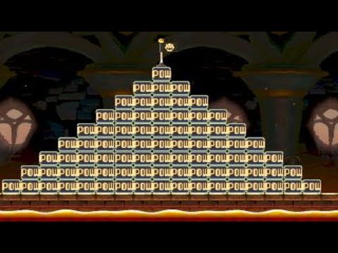 POWアスレチック(POW Athletic) by ひが - Super Mario Maker - No Commentary 1bm