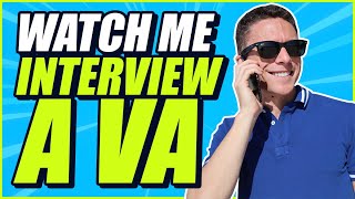 Watch Me Interview a Virtual Assistant for eBay Dropshipping in 2020!