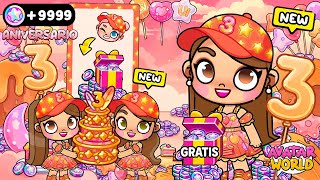 GET your NEW FREE 3RD ANNIVERSARY COINS 🤩🎉 in Avatar World