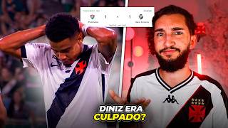 Vasco eliminado! - DINIZ NÃO ERA O PROBLEMA?
