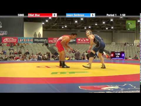 B Division 58KG - Elliot Diaz vs. Jason Goldman