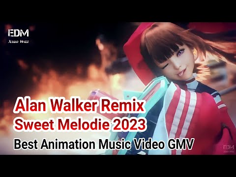 Alan Walker Remix - Sweet Melodie 2023 || Best Animation Music Video GMV