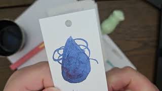 Indigo Ink Review Diamine Fountain Pen Ink