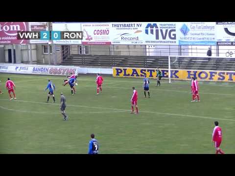 Beloften VW Hamme - KSK Ronse 22/02/14 Highlights HD
