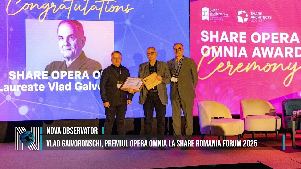 Vlad Gaivoronschi, Premiul Opera Omnia la SHARE Romania Forum 2025